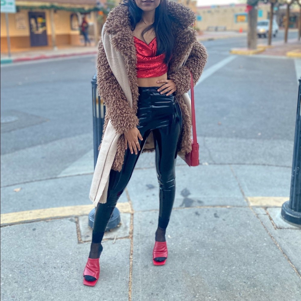 Zara fur jacket